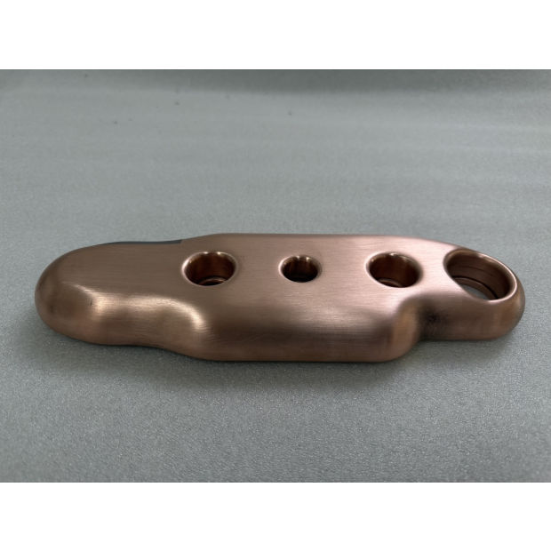 銅導體鍍銀成品展示，高導電銀層表面外觀